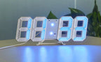 Purchase Products Clock 3D LED Digital Alarm Clock Wall Clock Time/date/temperature For Home/kitchen/office Clocks Decor Garden TechNest