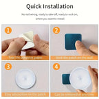 1pc Motion Sensor Night Light - Wireless LED Detector Lamp for Bedroom, Staircase, Closet, and Room Decor- TechNest